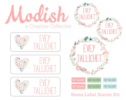 Name Labels for Girls, School Name Stickers, Girls Name Labels, Waterproof  Camp, Daycare, Baby Bottle Labels, Dishwasher Safe 