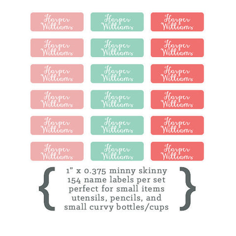 Daycare Labels Value Pack - Bottle Labels (All-Purpose White) and Clothing  Labels (Bright White), Waterproof Labels, Multipurpose Labels